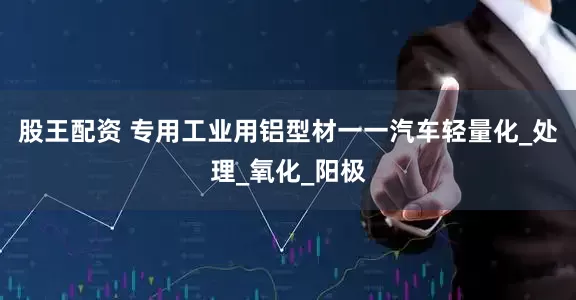 股王配资 专用工业用铝型材一一汽车轻量化_处理_氧化_阳极