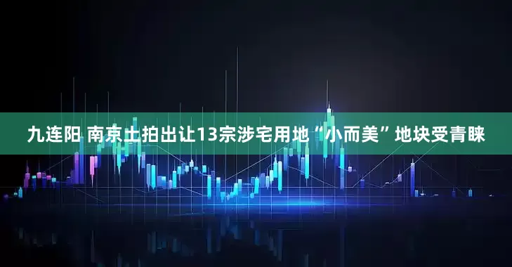 九连阳 南京土拍出让13宗涉宅用地“小而美”地块受青睐